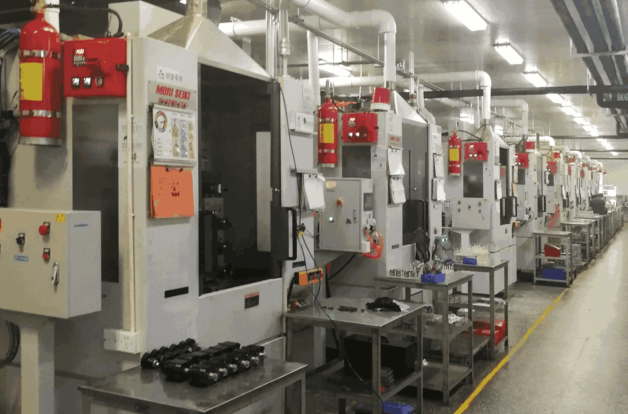 IFFS-SD-B2预制式灭火装置数控机床应用案例