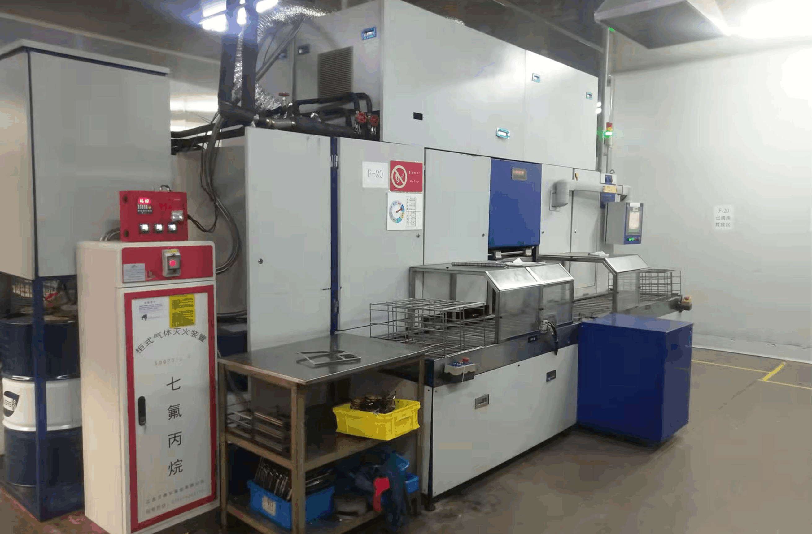 IFFS-SD-B2 Pre-engineered Fire Extinguishing System – Hydrocarbon Cleaning Machine Application Case Study
