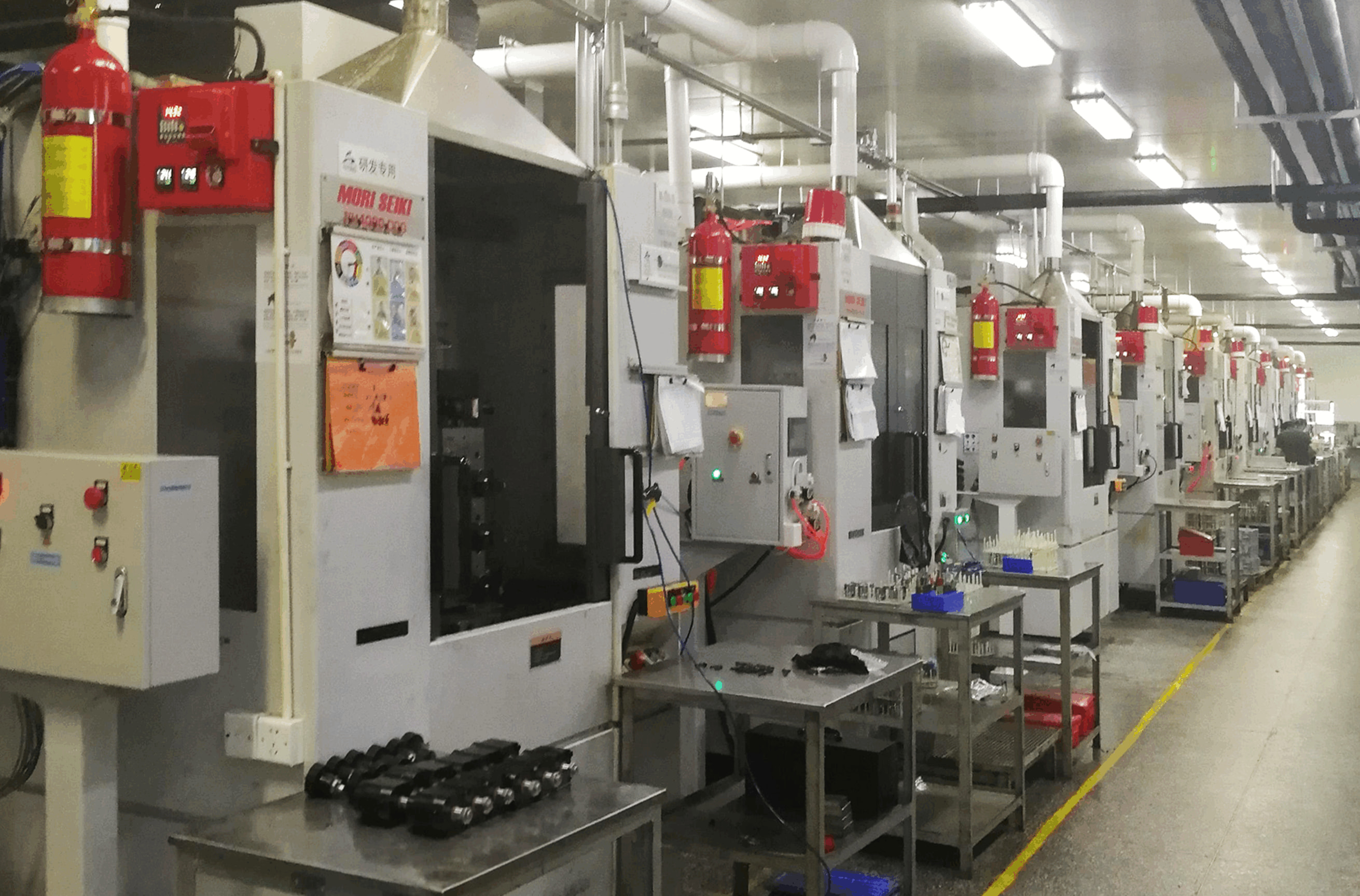 IFFS-SD-B2 Pre-engineered Fire Extinguishing System – CNC Machine Tool Application Case Study
