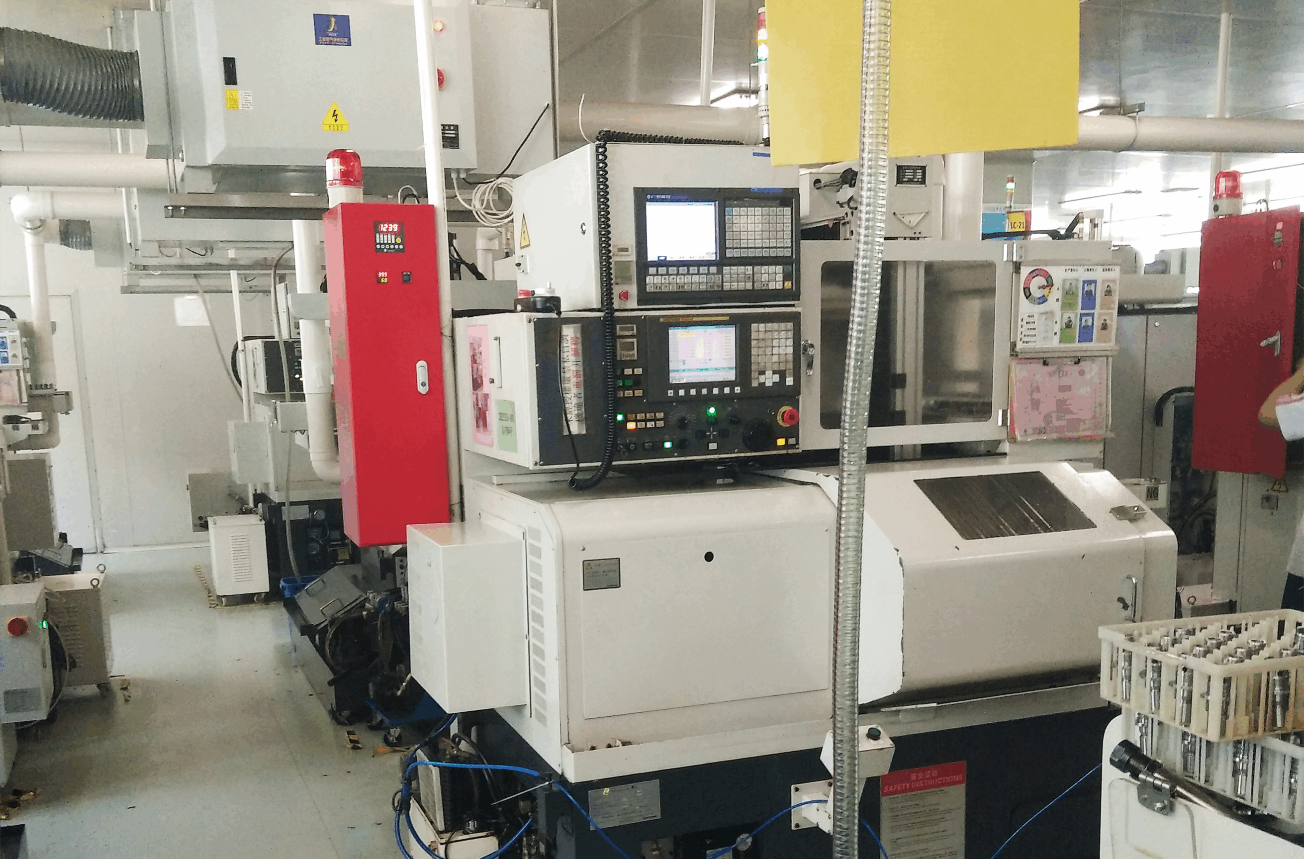 IFFS-SD-B1预制式灭火装置数控机床应用案例